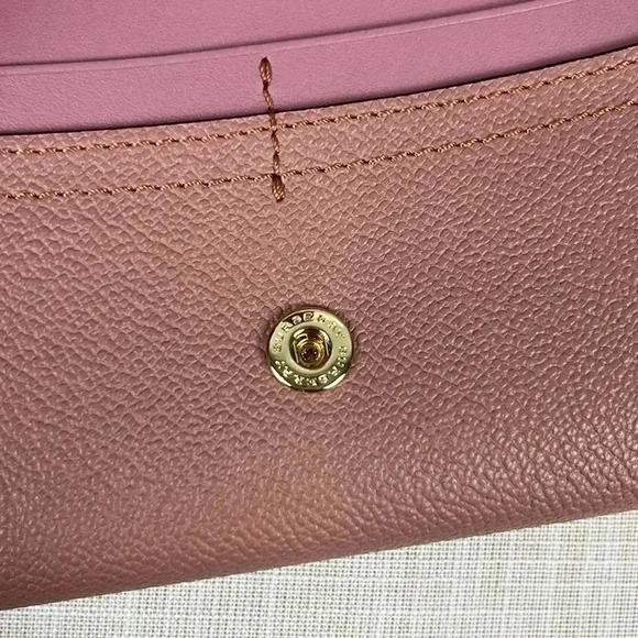 NWT Authentic Burberry Dusty Pink Hamilton Soft Grain Leather Wallet Bi-fold - Picture 6 of 16